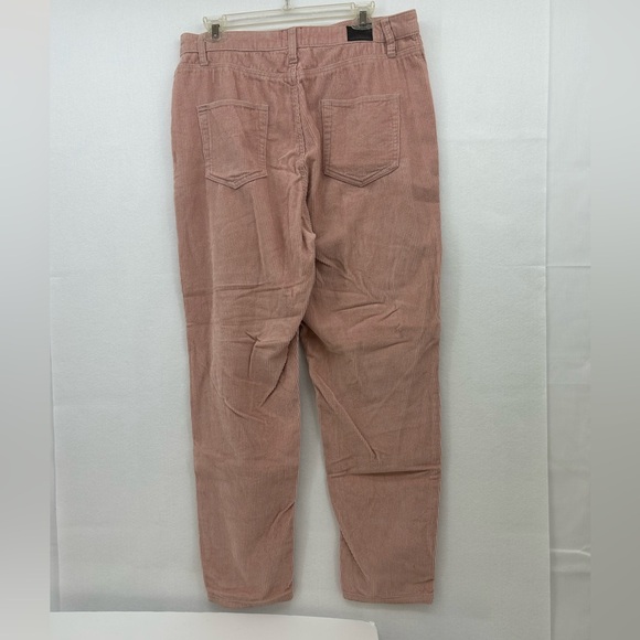 Bdg Urban Outfitters Mom High Rise Pink Corduroy Pants EUC - Picture 3 of 5